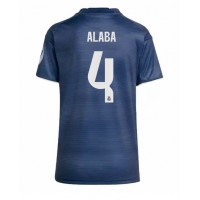 Stroje piłkarskie Real Madrid David Alaba #4 Koszulka Wyjazdowej dla damskie 2025-26 Krótki Rękaw